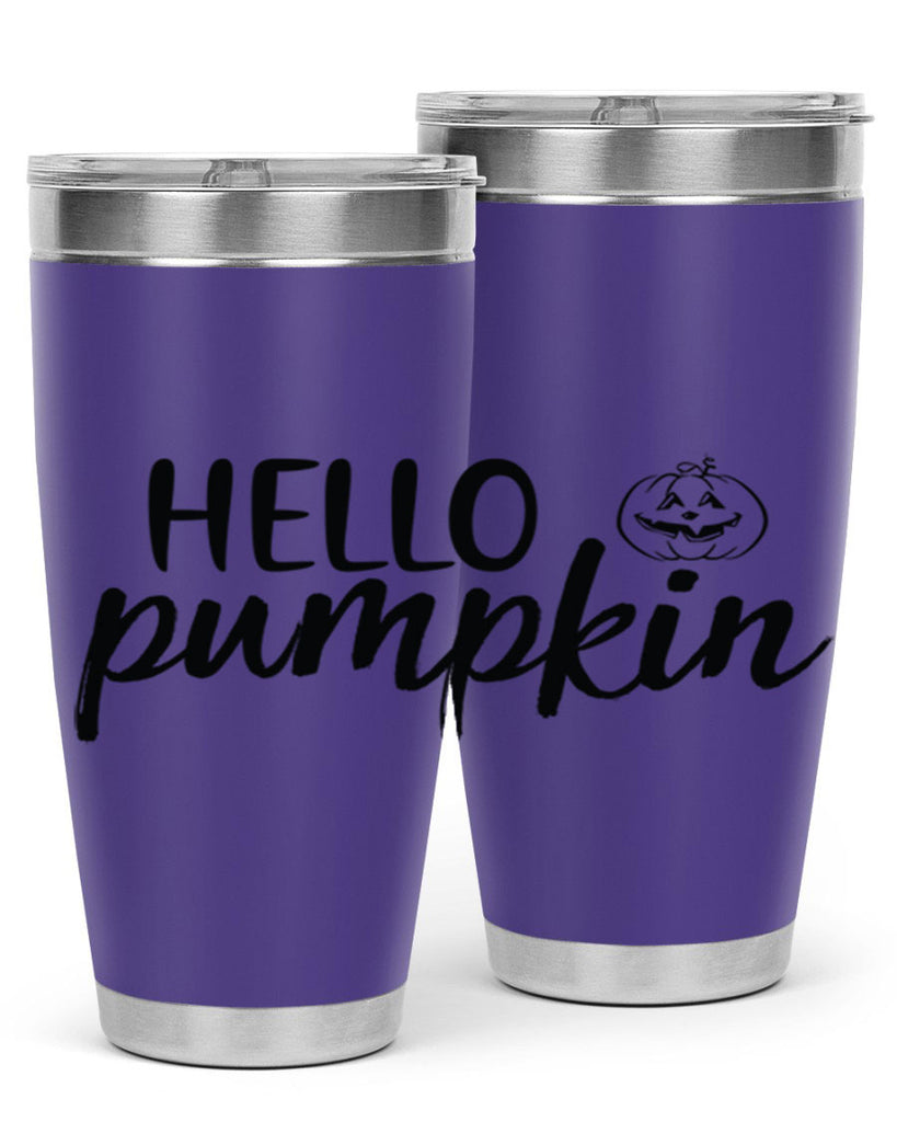 Hello Pumpkin 286#- fall- Tumbler