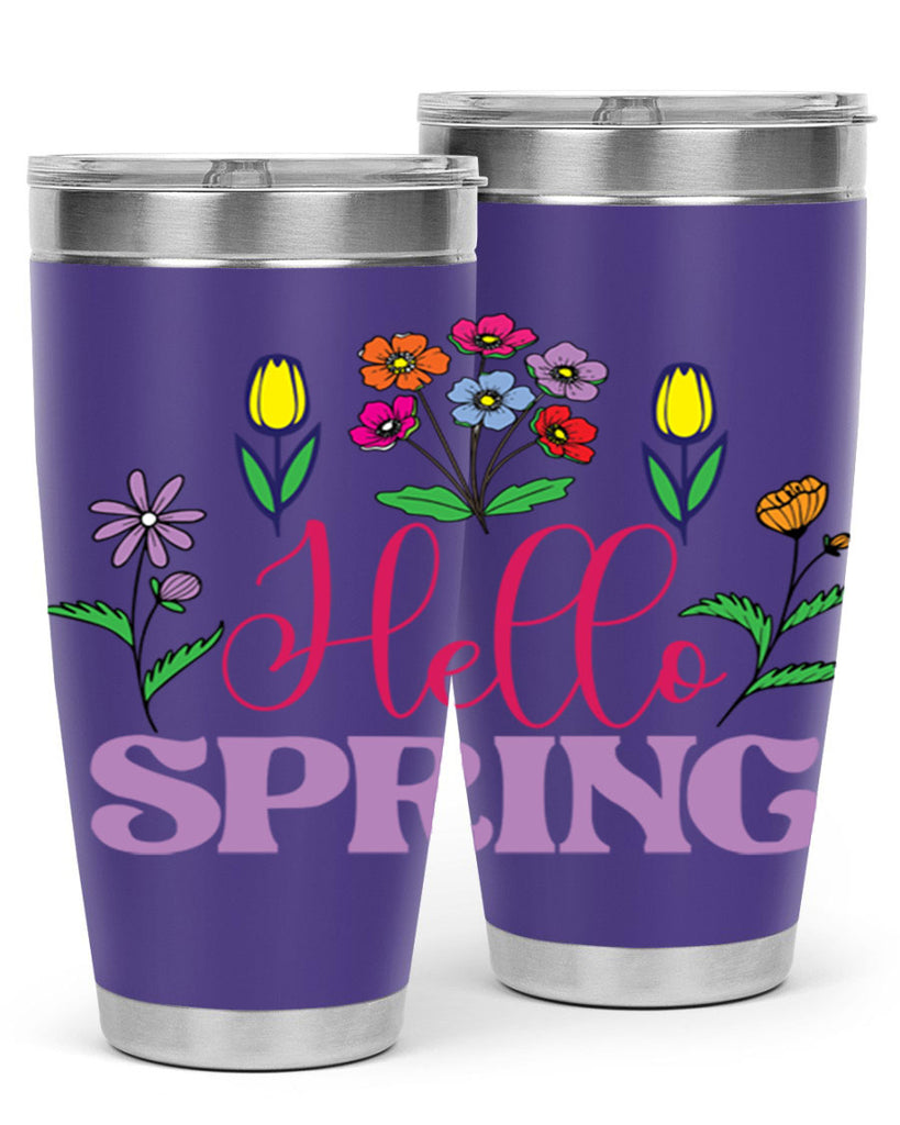 Hello Spring  233#- spring- Tumbler