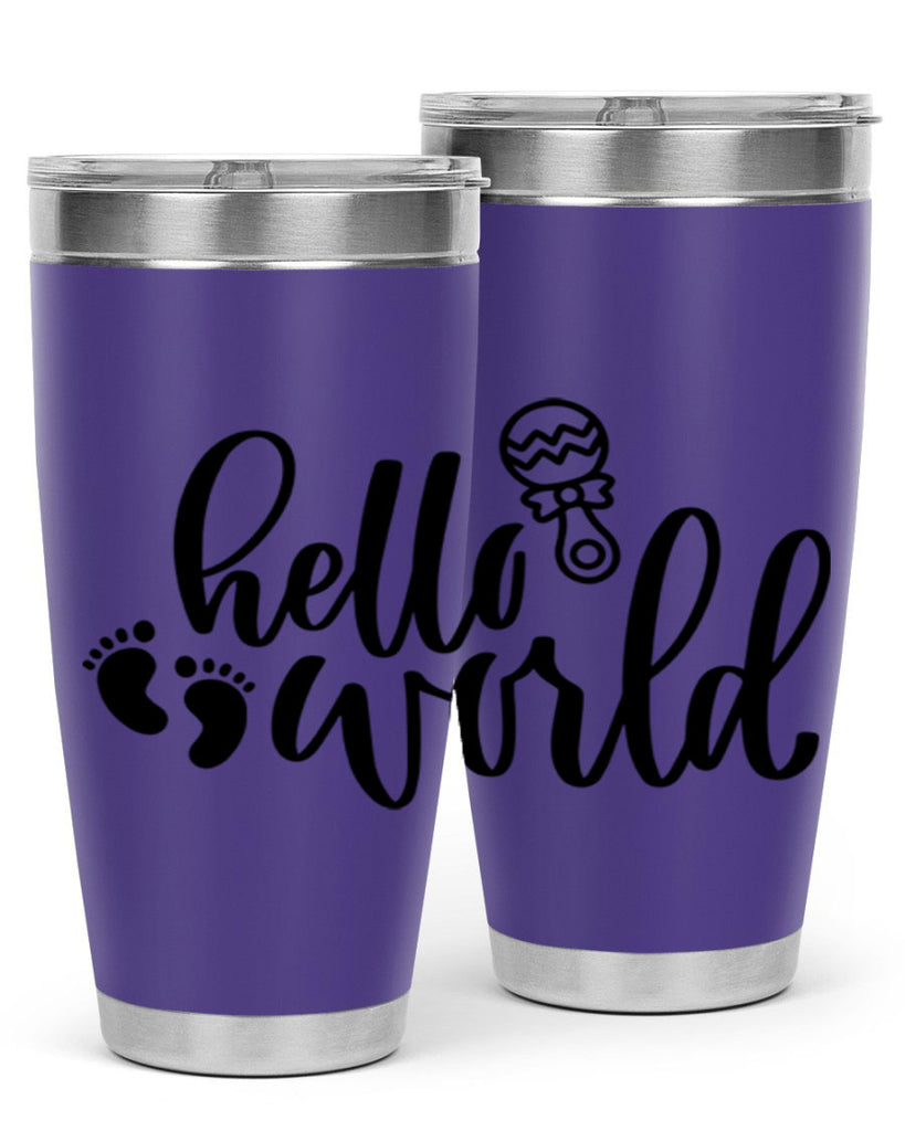 Hello World Style 90#- baby- tumbler