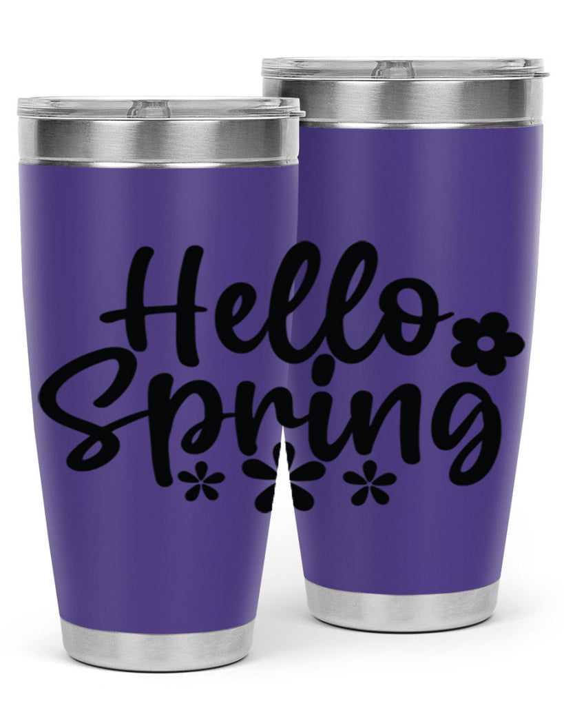 Hello spring  design 232#- spring- Tumbler