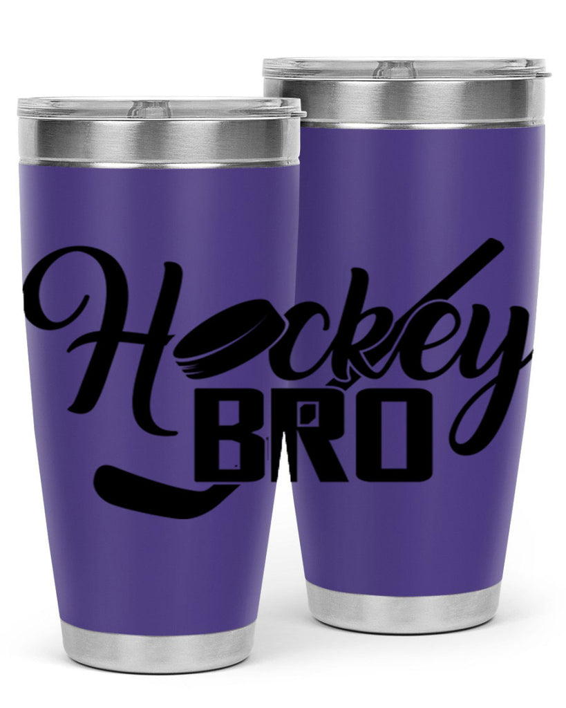 Hockey bro 1190#- hockey- Tumbler