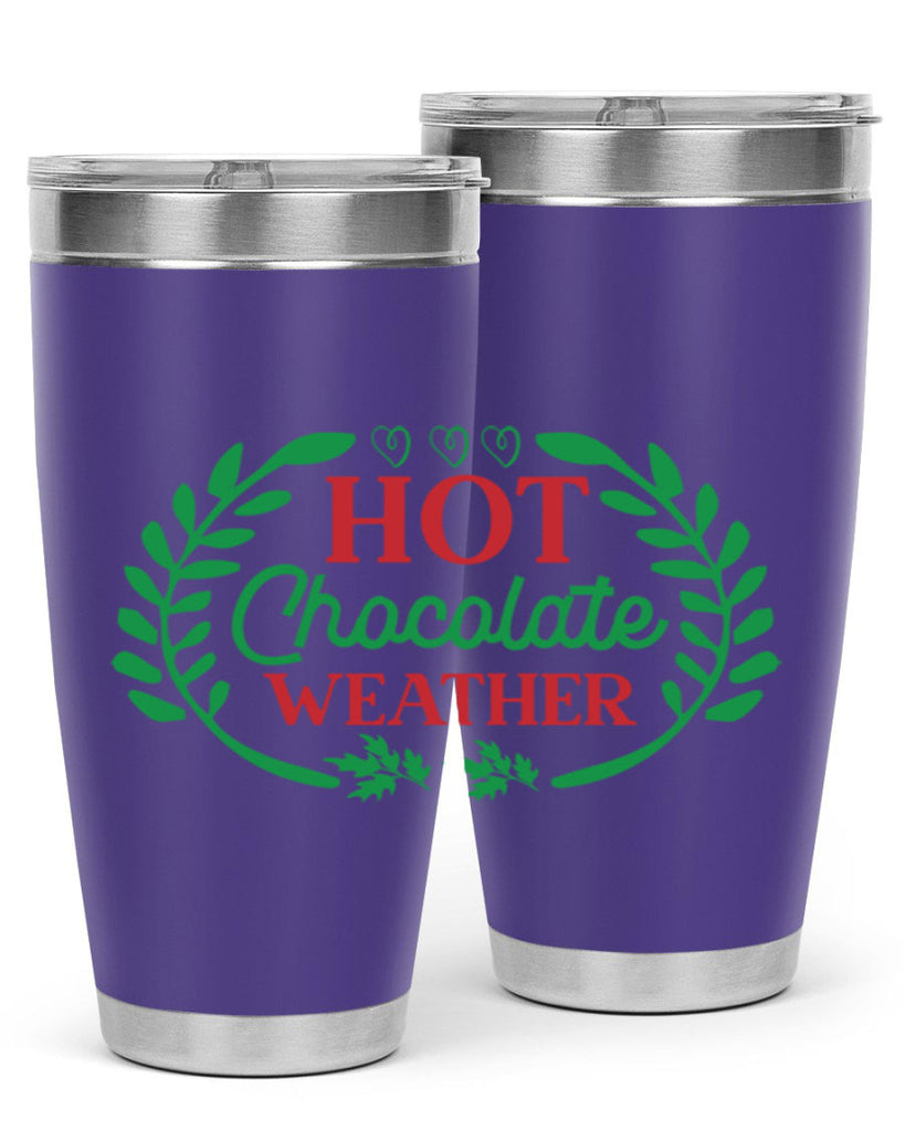 Hot Chocolate Weather 195#- winter- Tumbler