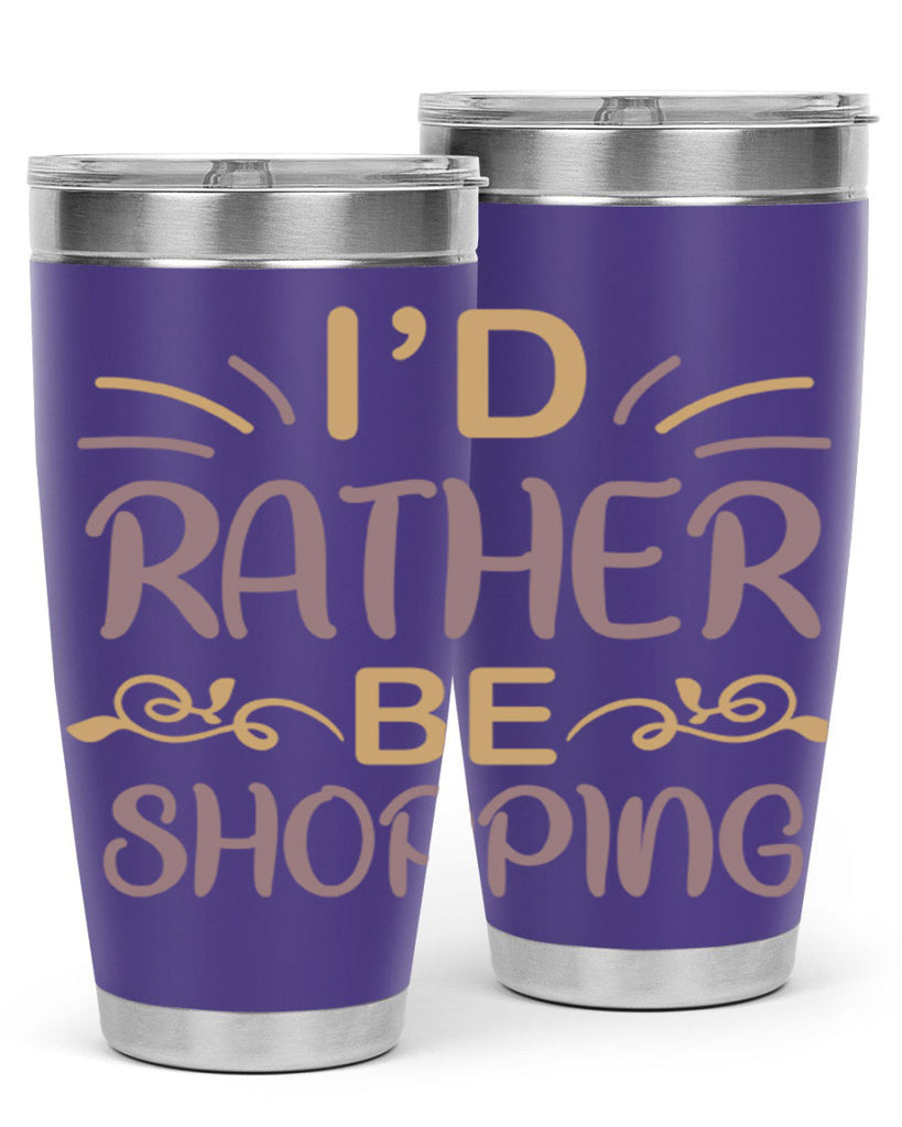Id Rather Be Shopping 109#- fashion- Cotton Tank