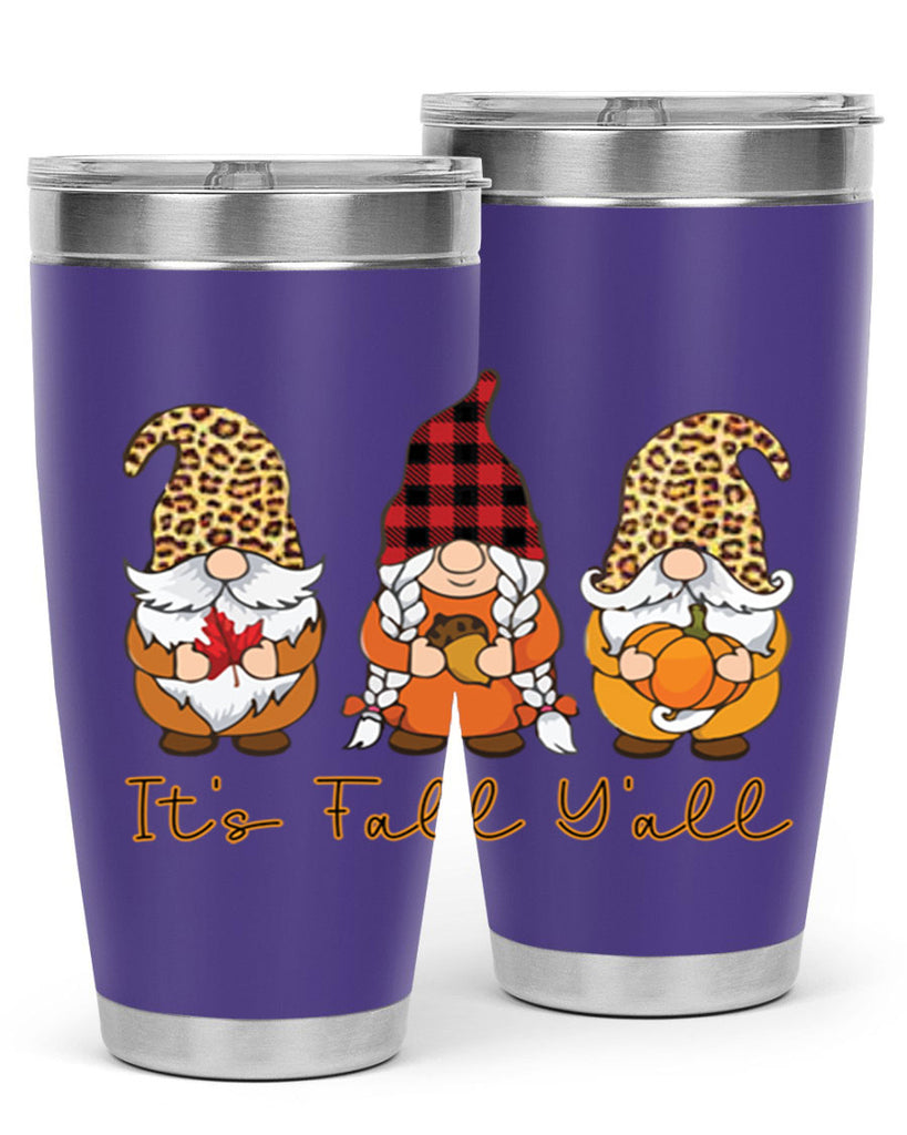 It s Fall Y all Gnome 362#- fall- Tumbler