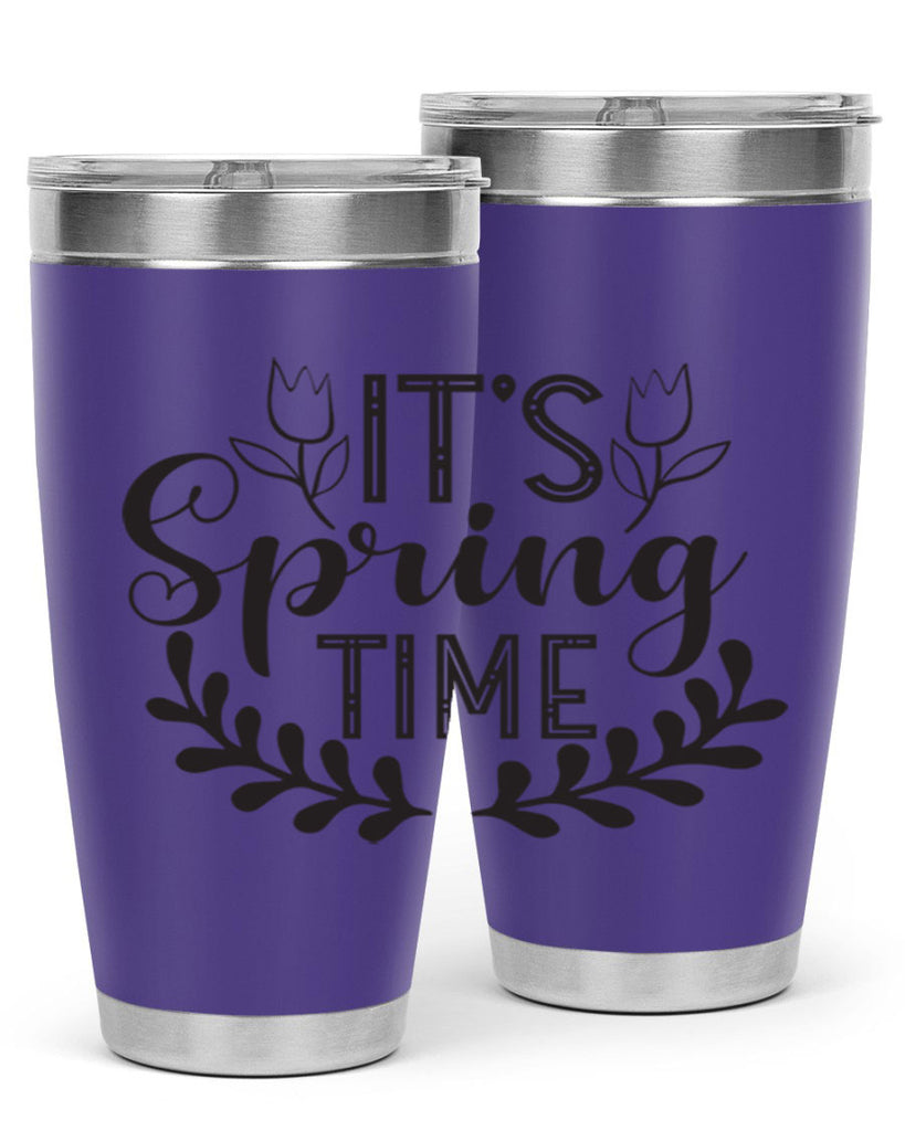 It's spring time281#- spring- Tumbler