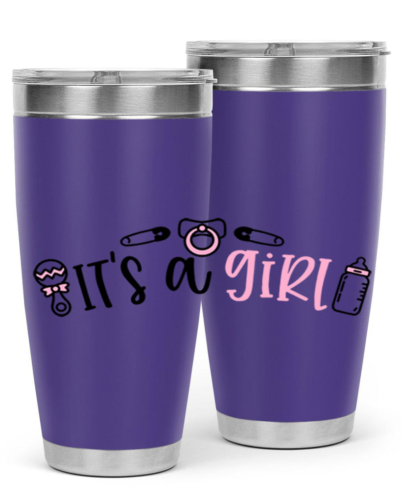 Its A Girl Style 78#- baby- tumbler