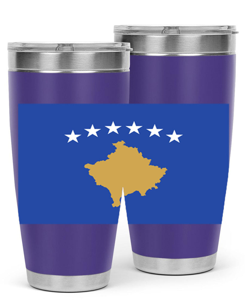 Kosovo 108#- world flags- Tumbler