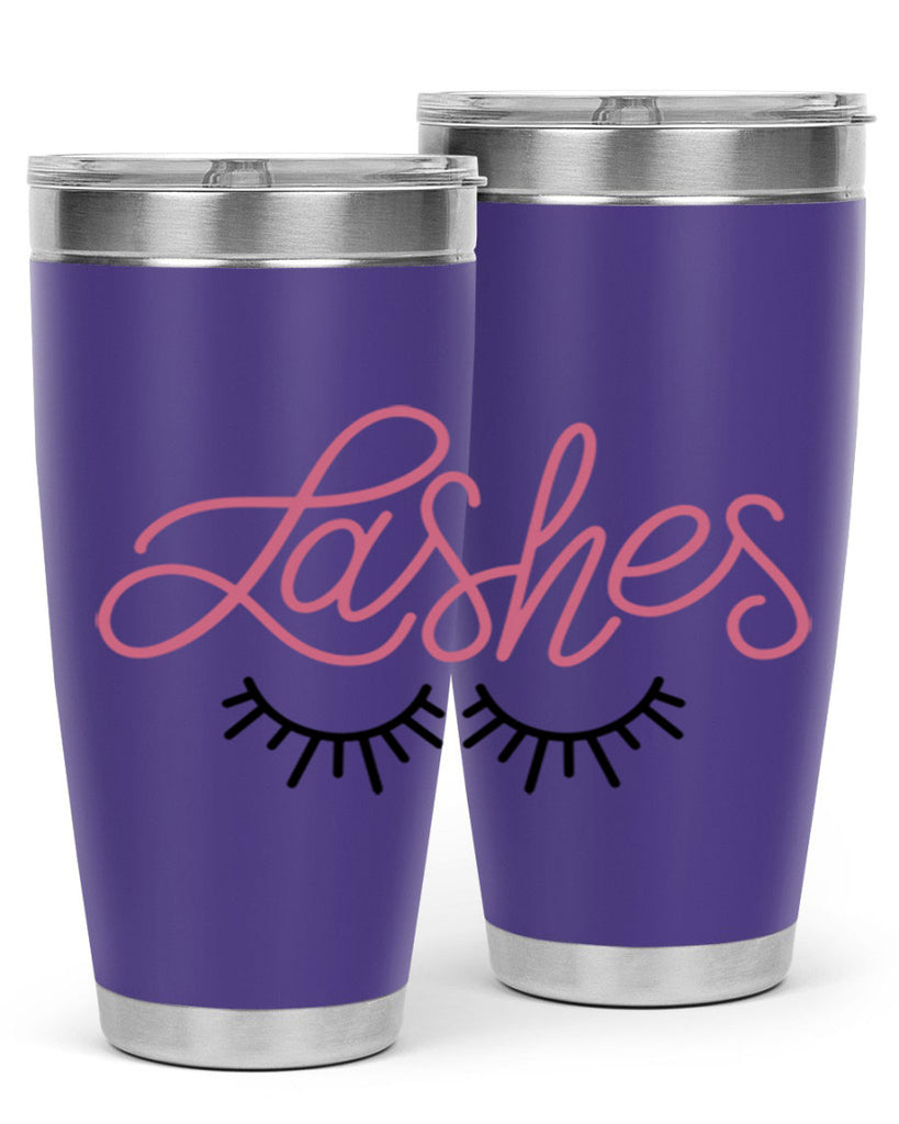 Lashes Style 63#- make up- Tumbler