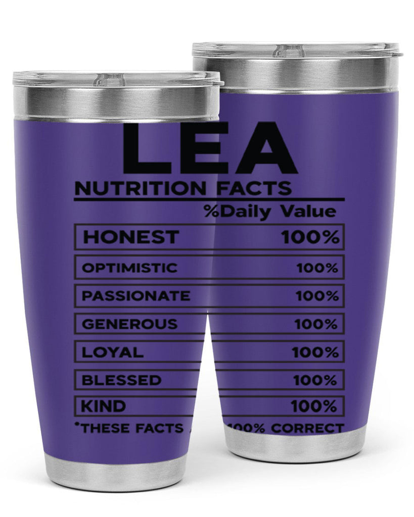 Lea Nutrition Facts 276#- zodiac- Tumbler