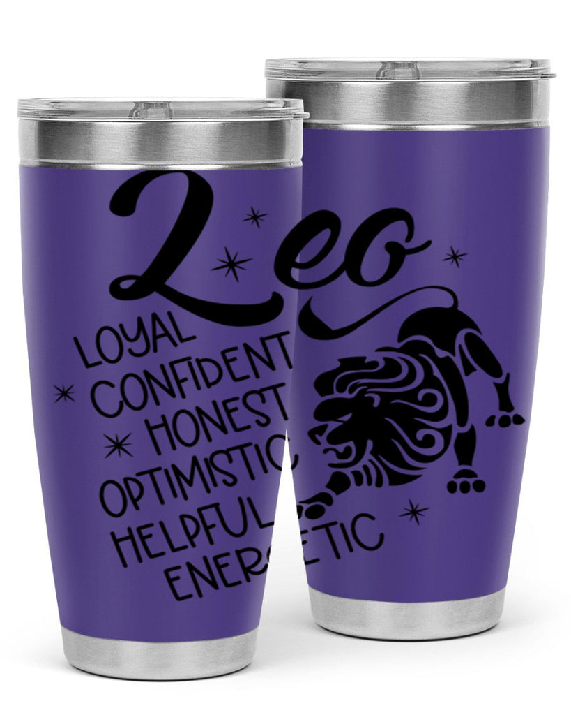Leo 282#- zodiac- Tumbler