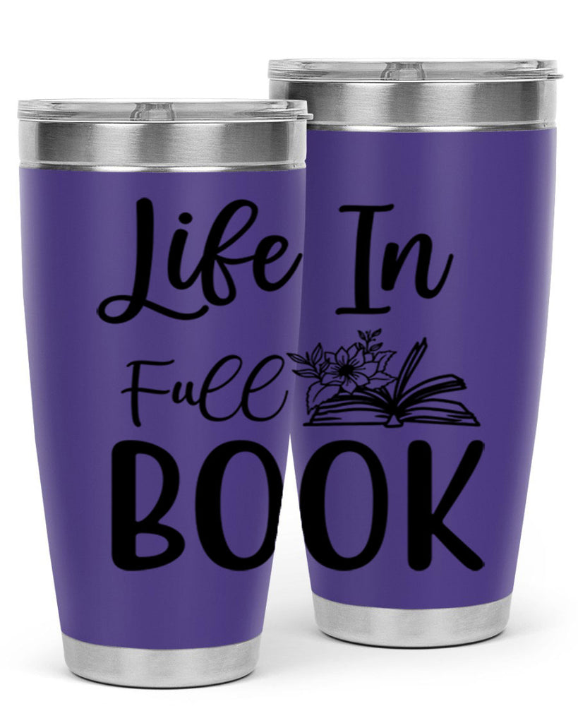 Life In Full Book 297#- spring- Tumbler