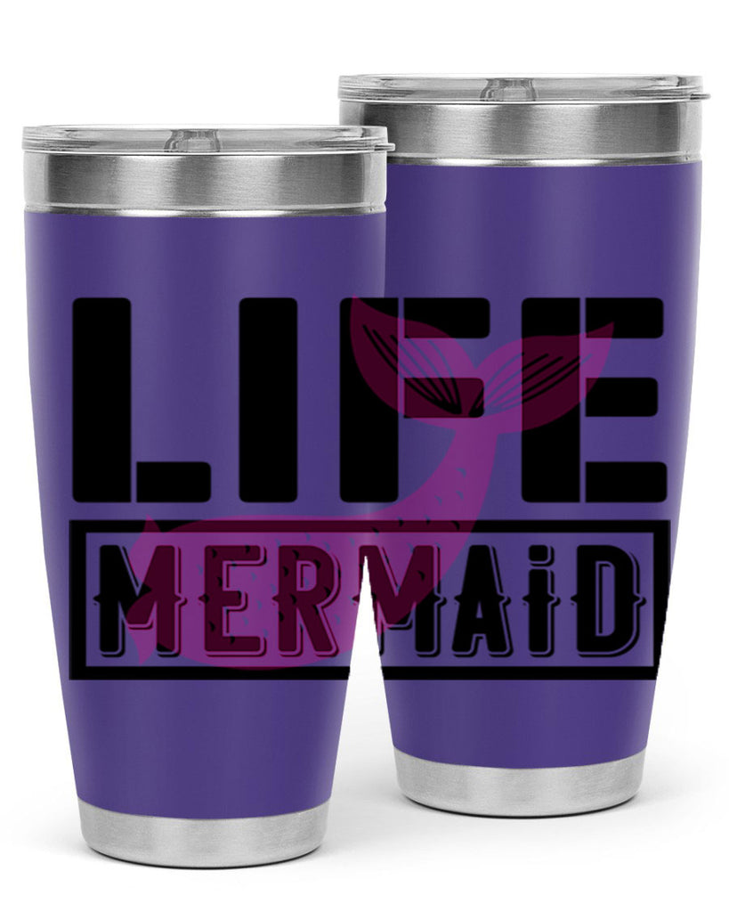 Life mermaid 303#- mermaid- Tumbler
