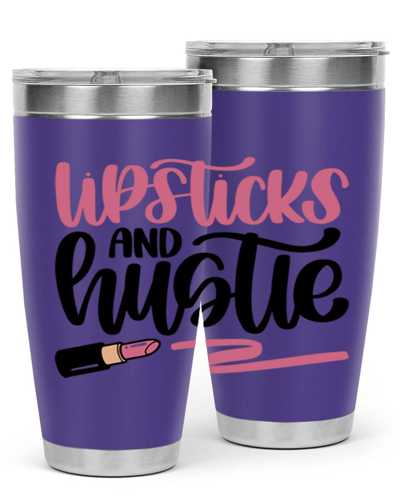 Lipstick And Hustie Style 58#- make up- Tumbler