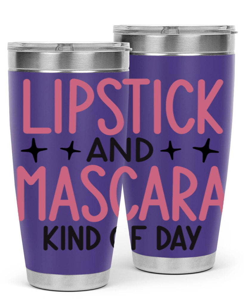 Lipstick and Mascara Kind of Day Style 57#- make up- Tumbler