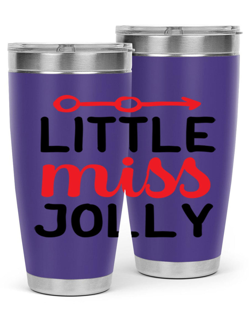 Little miss jolly 306#- winter- Tumbler