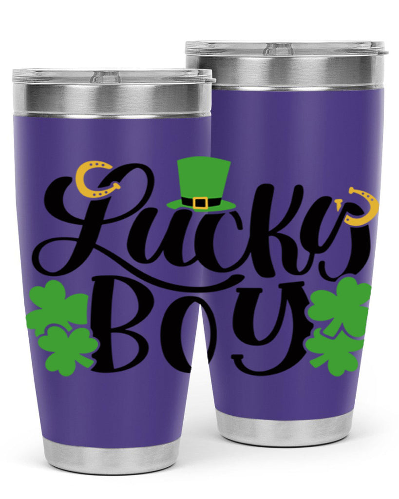 Lucky Boy Style 59#- St Patricks Day- Tumbler