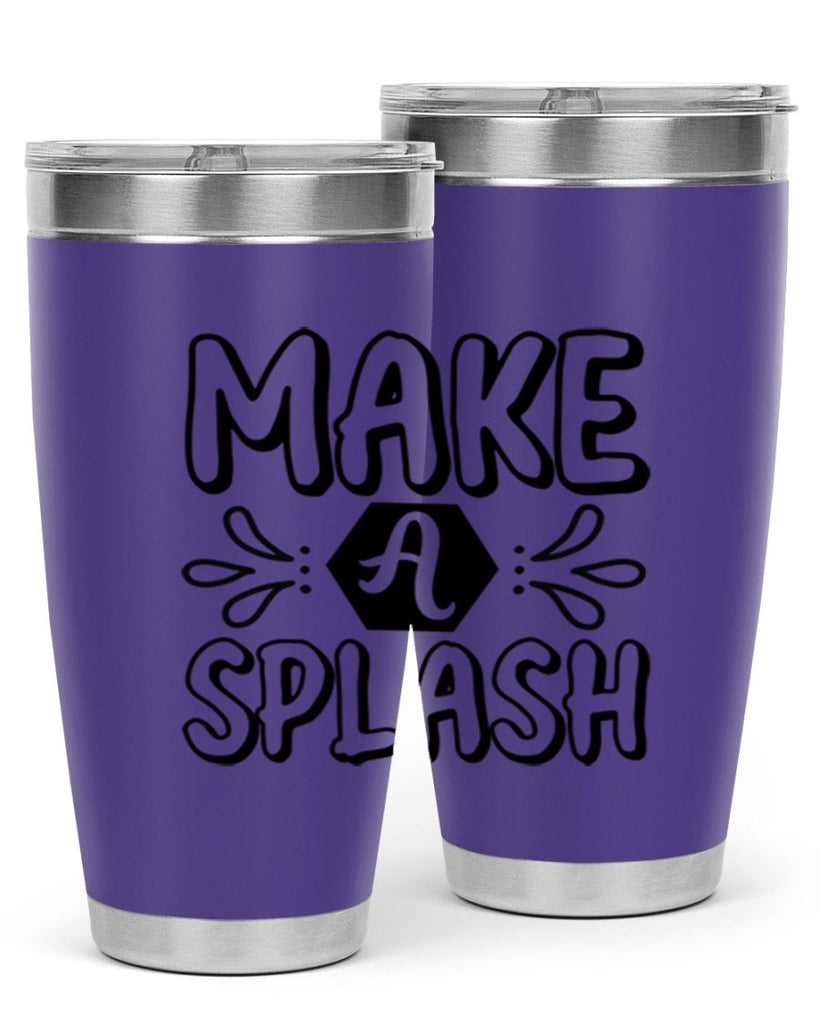 Make a splash 310#- mermaid- Tumbler