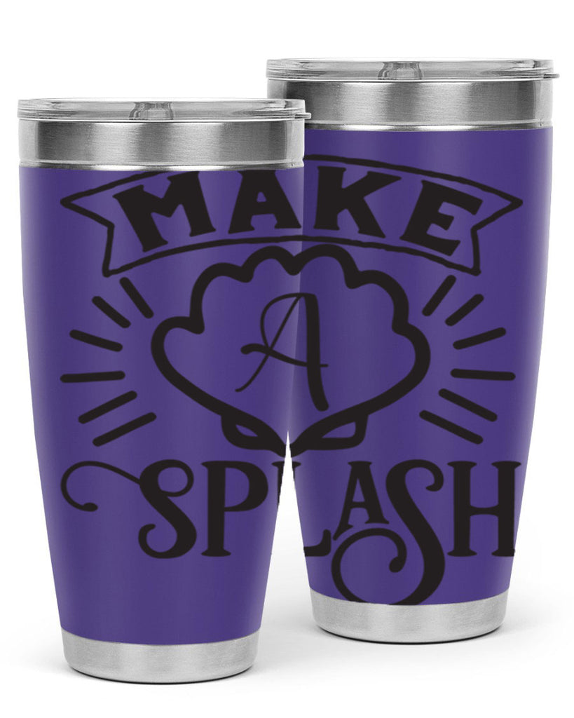 Make a splash 312#- mermaid- Tumbler