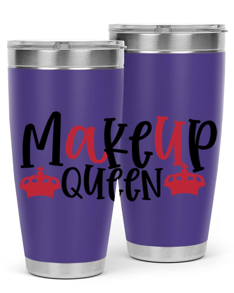 Makeup Queen design Style 223#- make up- Tumbler