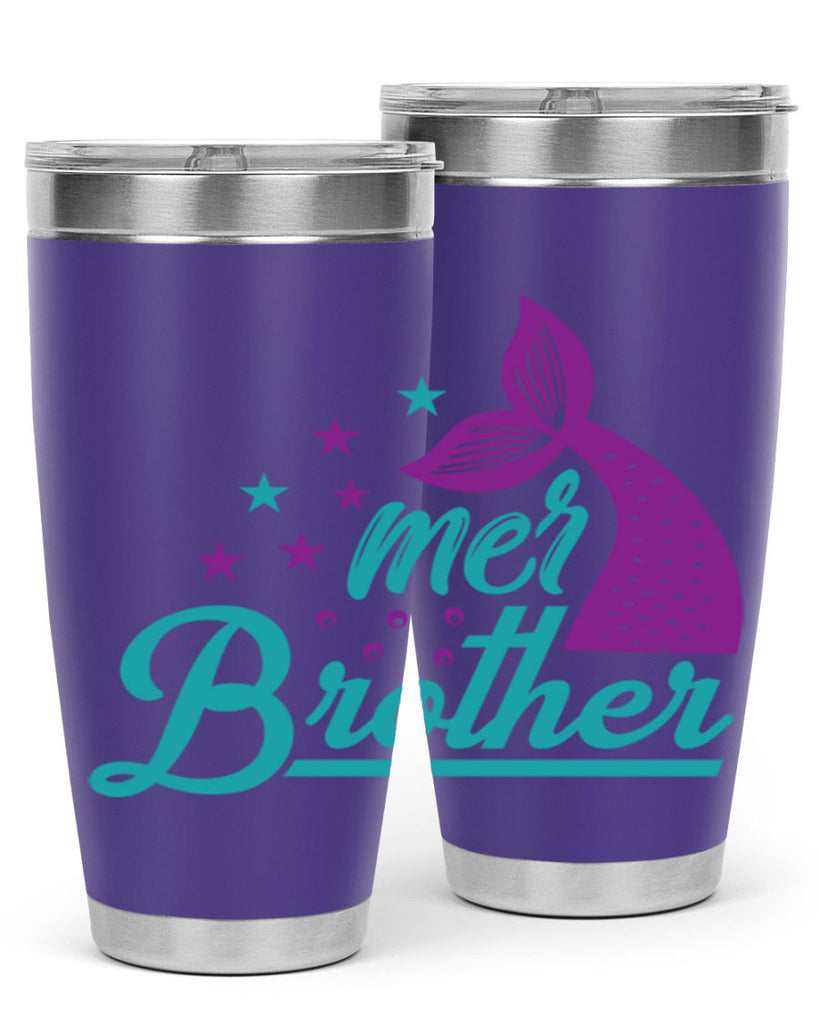 Mer Brother 323#- mermaid- Tumbler