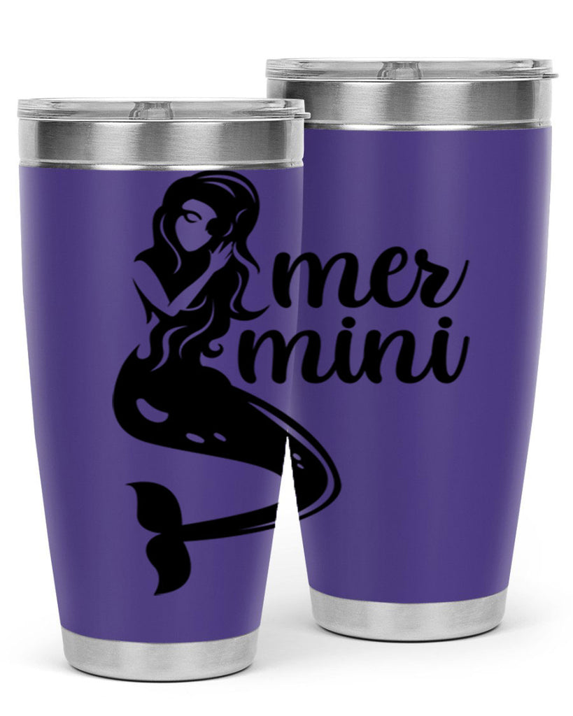 Mer mini 352#- mermaid- Tumbler