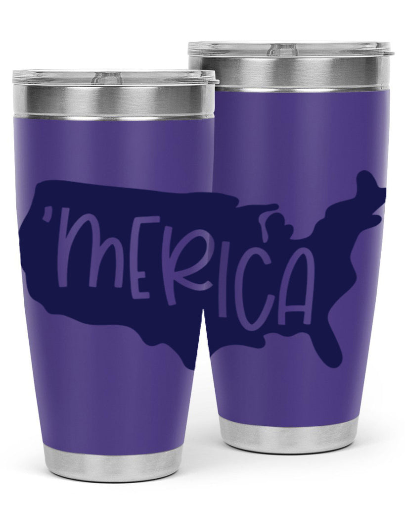 Merica Style 137#- Fourt Of July- Tumbler
