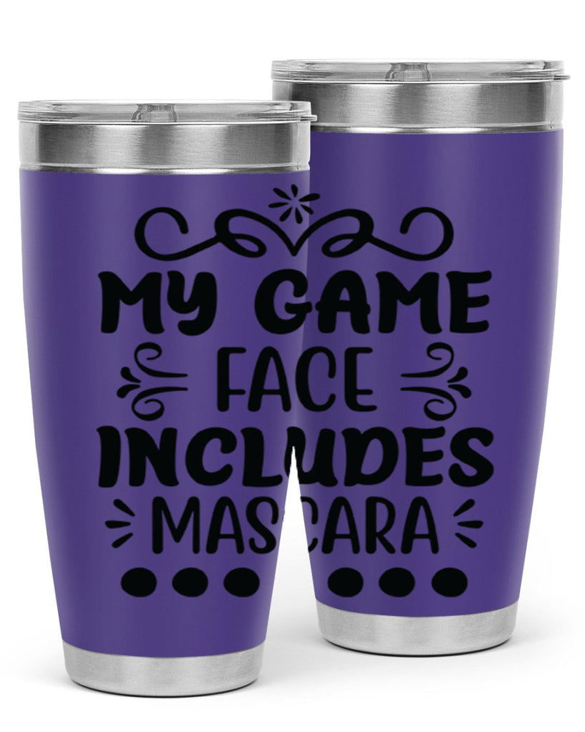 My Game Face Includes Mascara 128#- fashion- Cotton Tank