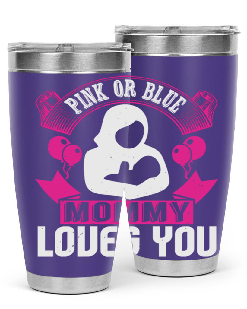 Pink or Blue Monny Loves You Style 178#- baby- tumbler