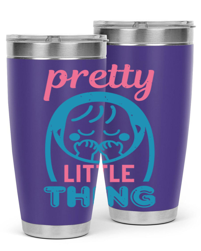 Pretty little Thing Style 19#- baby shower- tumbler