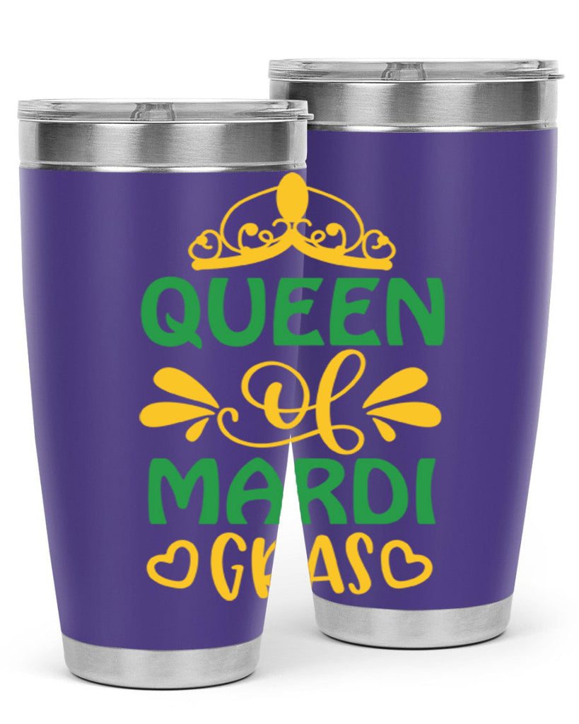 Queen Of Mardi Gras 134#- fashion- Cotton Tank