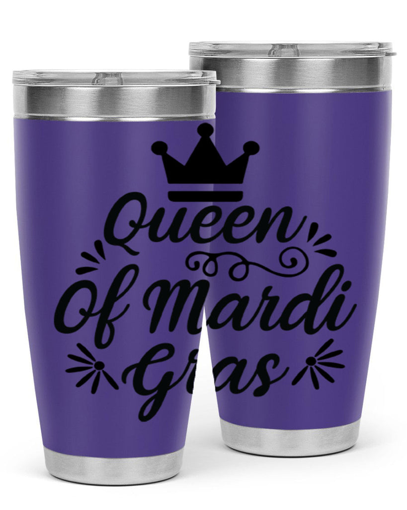Queen Of Mardi Gras 135#- fashion- Cotton Tank