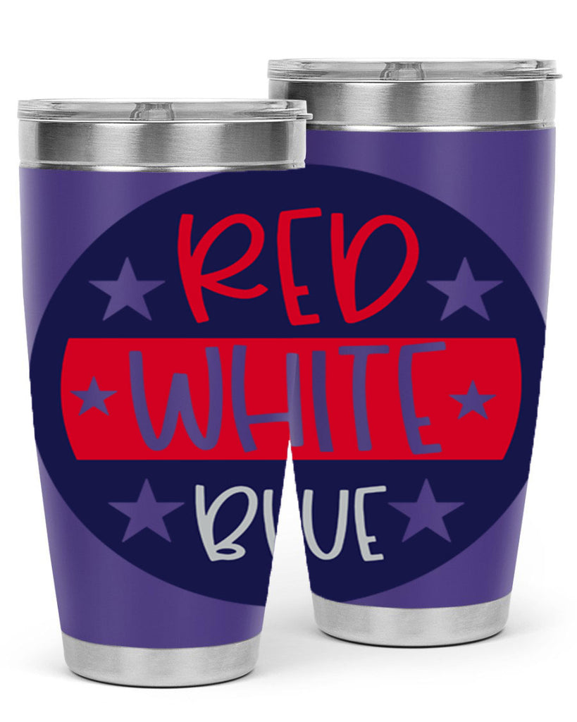 Red White Blue Style 170#- Fourt Of July- Tumbler