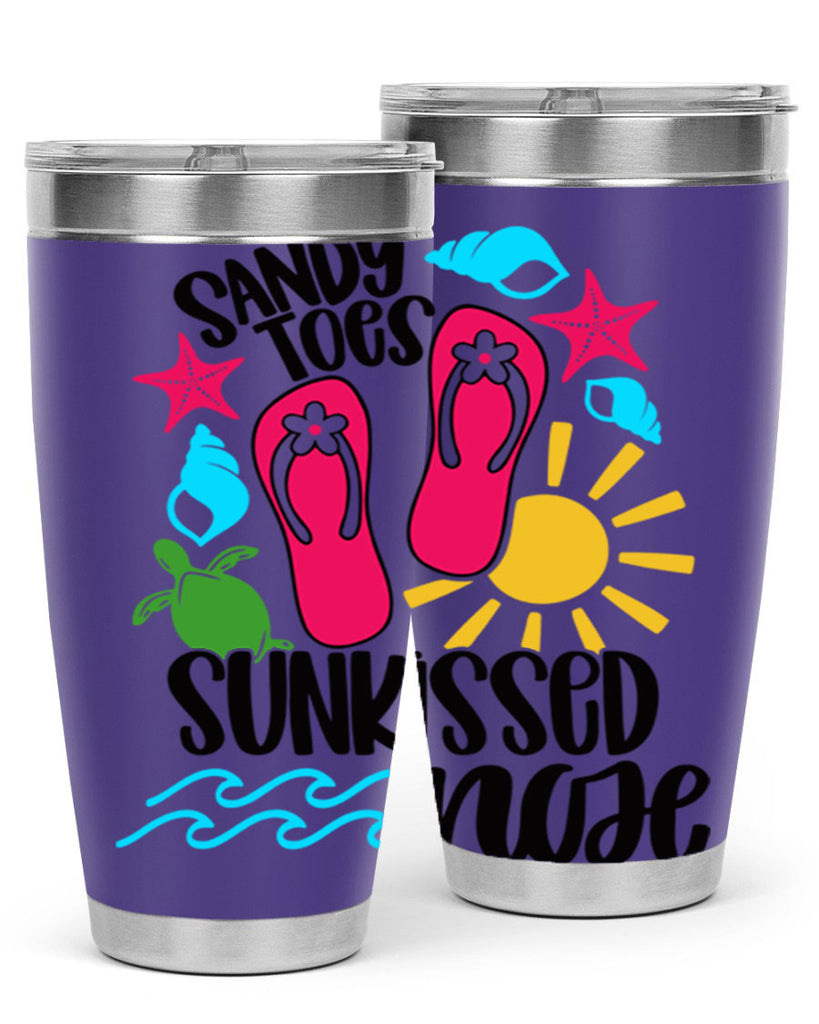 Sandy Toes Sunkissed Nose Style 27#- summer- Tumbler