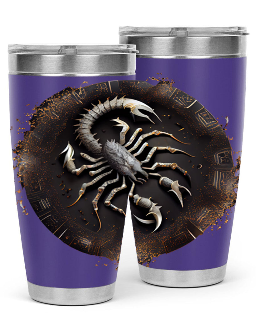 Scorpius 467#- zodiac- Tumbler