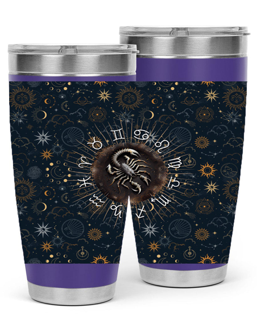 Scorpius Straight 466#- zodiac- Tumbler