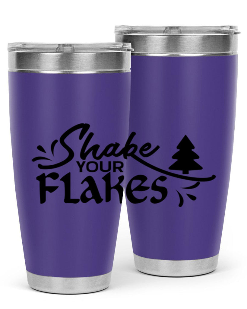 Shake Your Flakes 354#- winter- Tumbler
