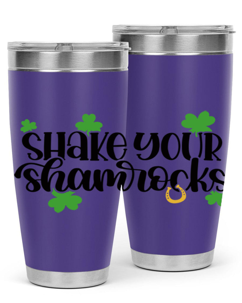 Shake Your Shamrocks Style 32#- St Patricks Day- Tumbler