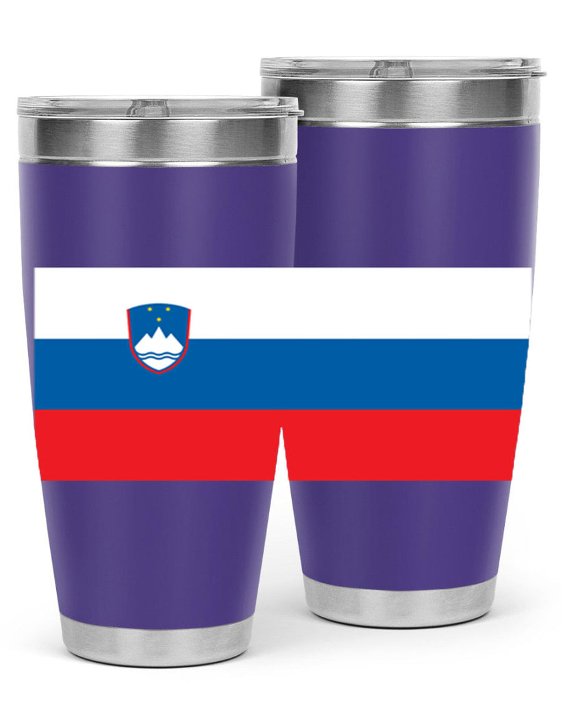 Slovenia 39#- world flags- Tumbler