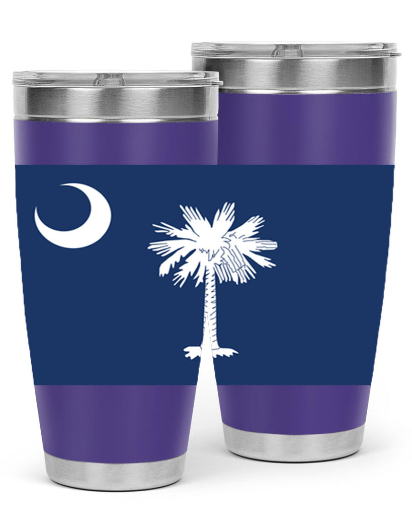 South Carolina 12#- Us Flags- Tumbler