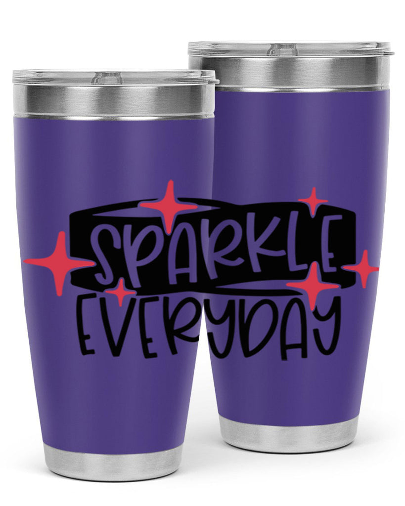 Sparkle Everyday Style 20#- make up- Tumbler
