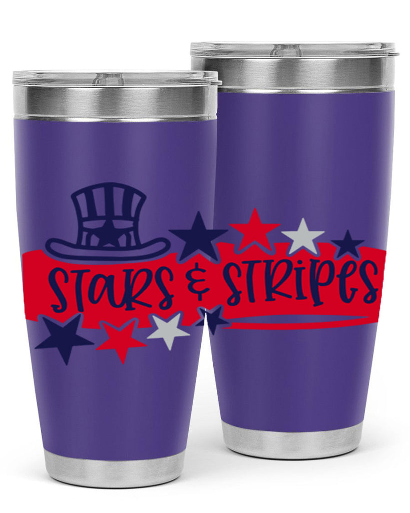 Stars Stripes Style 175#- Fourt Of July- Tumbler