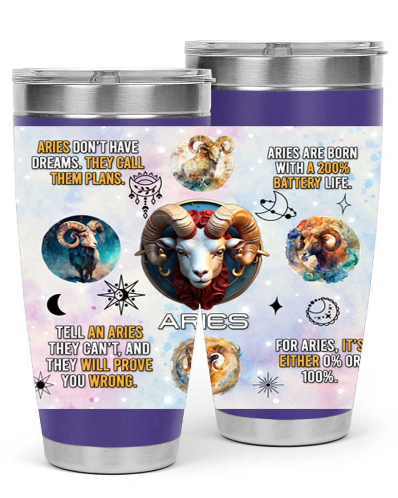 StraightAries 469#- zodiac- Tumbler