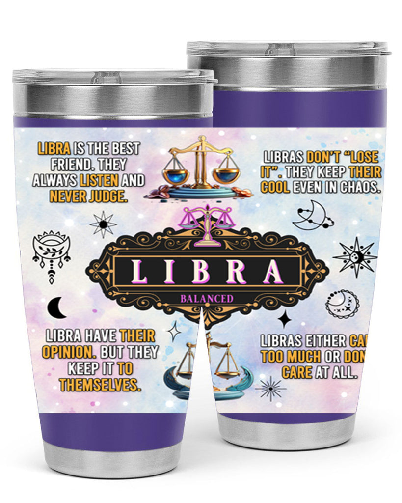 StraightLibra 474#- zodiac- Tumbler