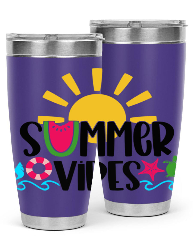 Summer Vibes Style 19#- summer- Tumbler