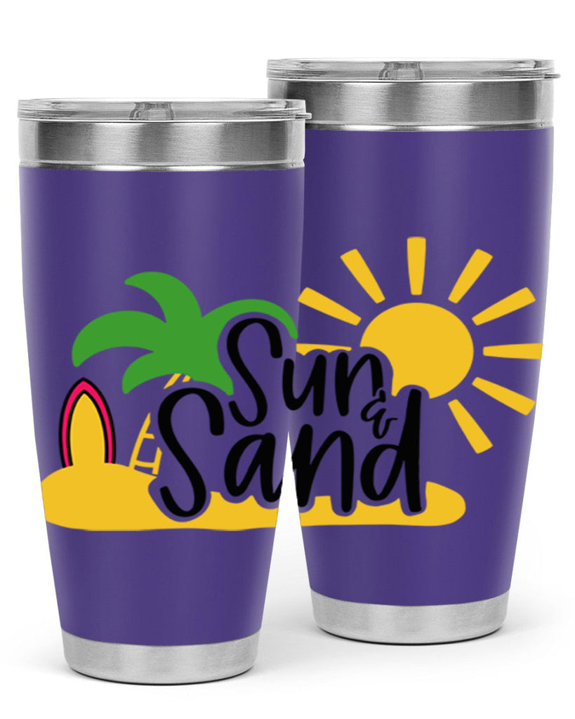 Sun Sand Style 17#- summer- Tumbler
