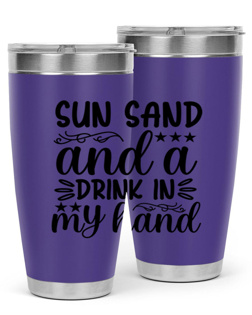 Sunsandandadrink 482#- zodiac- Tumbler