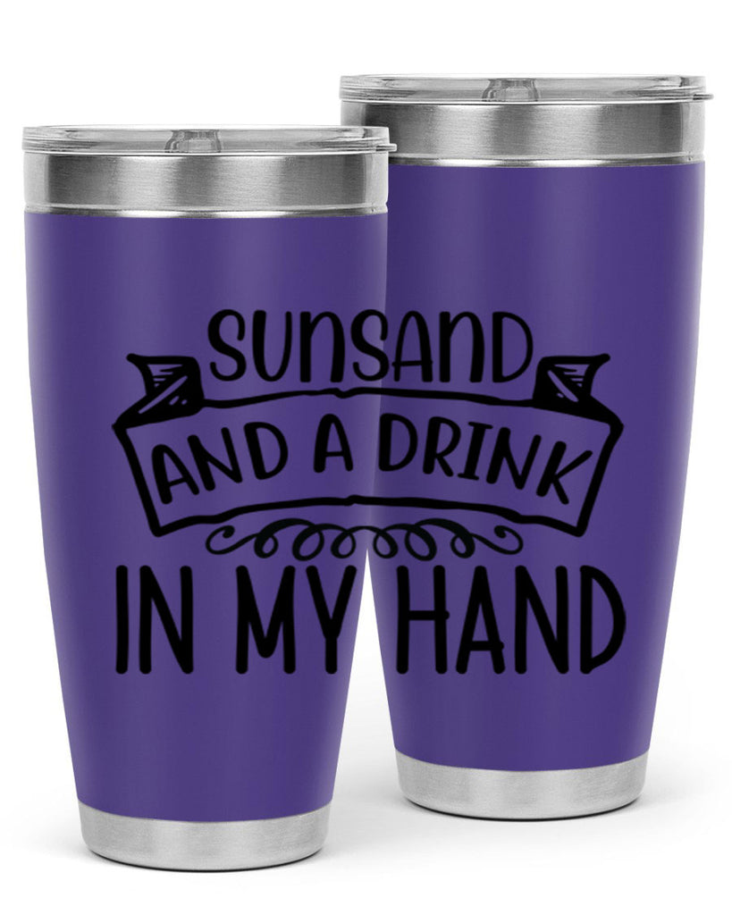 Sunsandandadrinkin 483#- zodiac- Tumbler