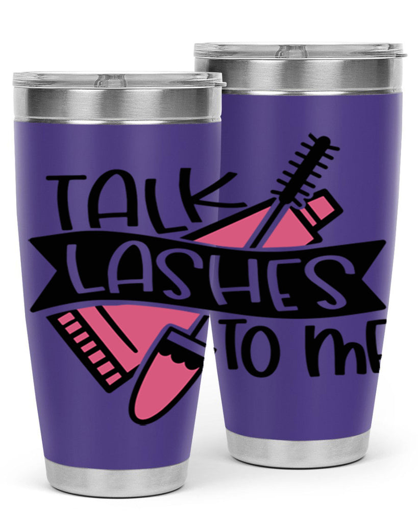 Talk Lashes To Me Style 17#- make up- Tumbler