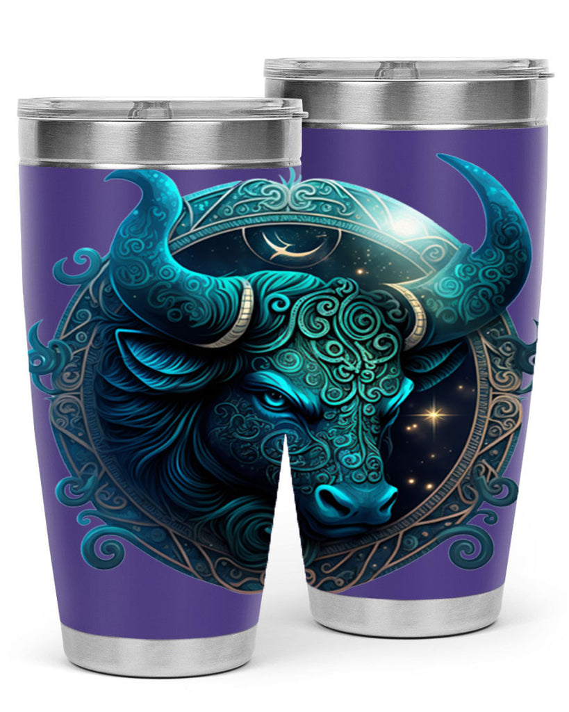 Taurus 485#- zodiac- Tumbler