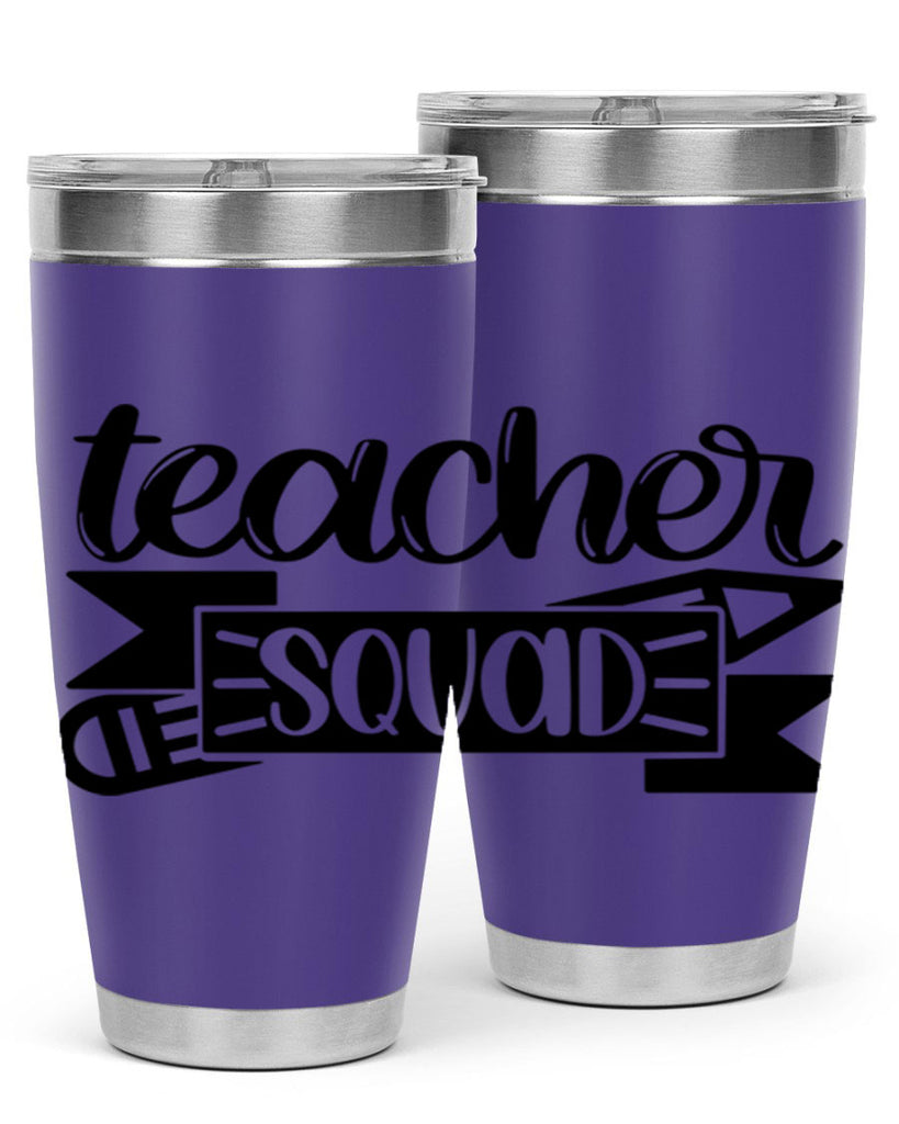 Teacher Squad Style 48#- teacher- tumbler